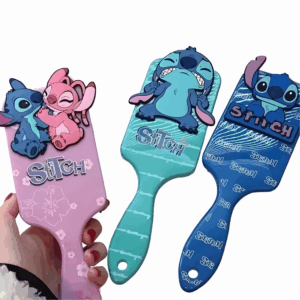 Brosse à cheveux Stitch et Angel