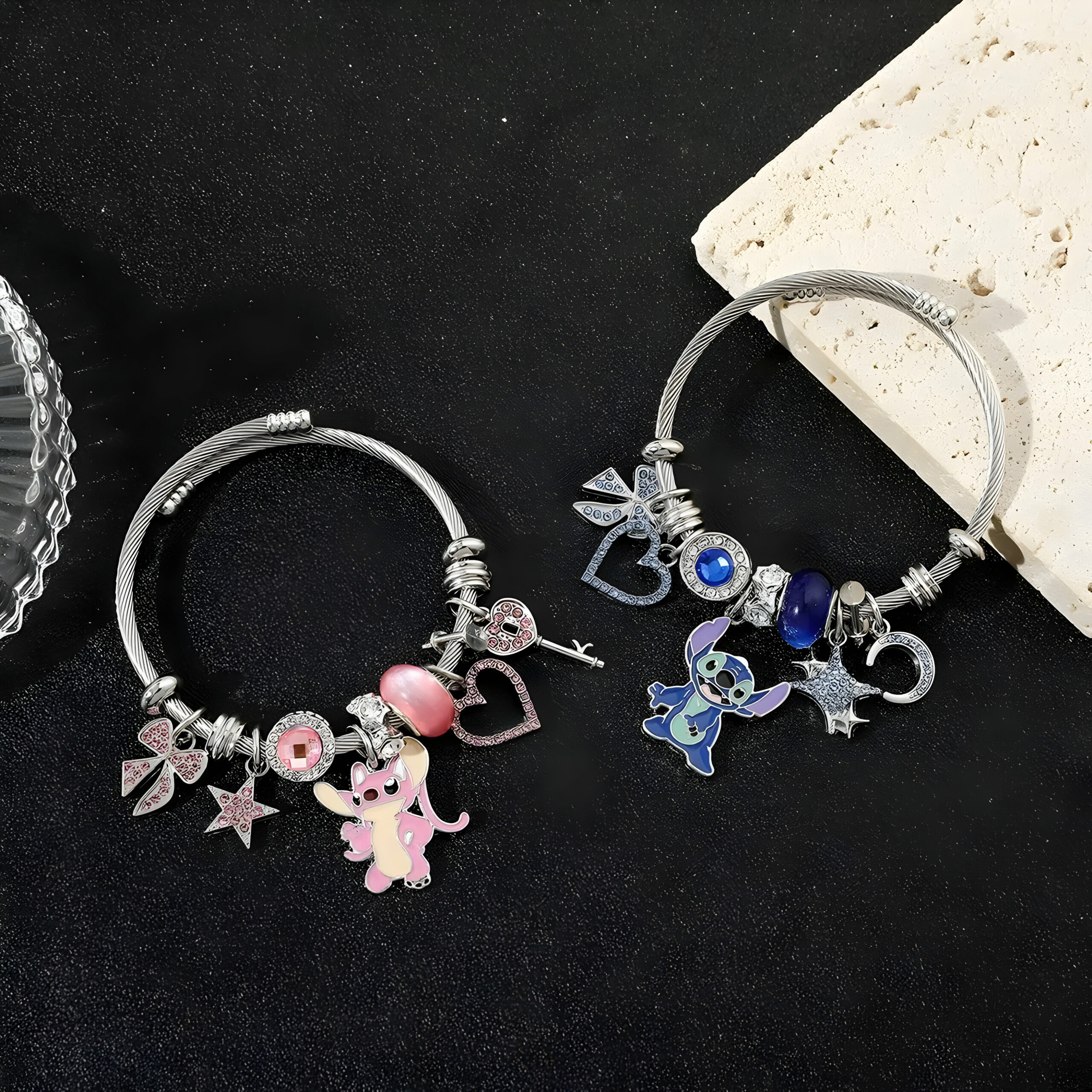 Bracelet Stitch et Angel à pendants – Image 2