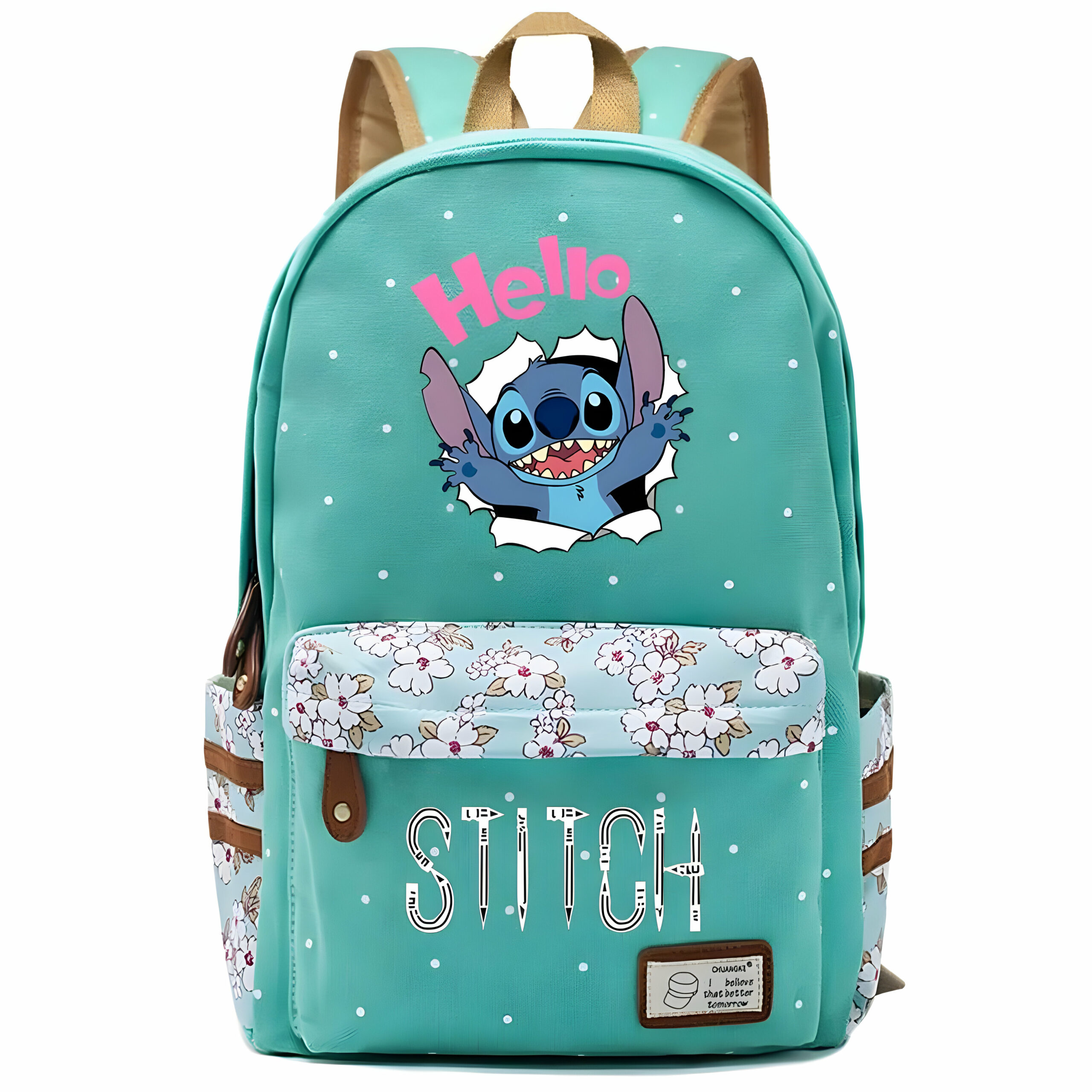 Sac d'école Stitch en nylon – Image 2