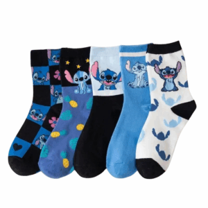 Pack de 5 paires de chaussettes Stitch