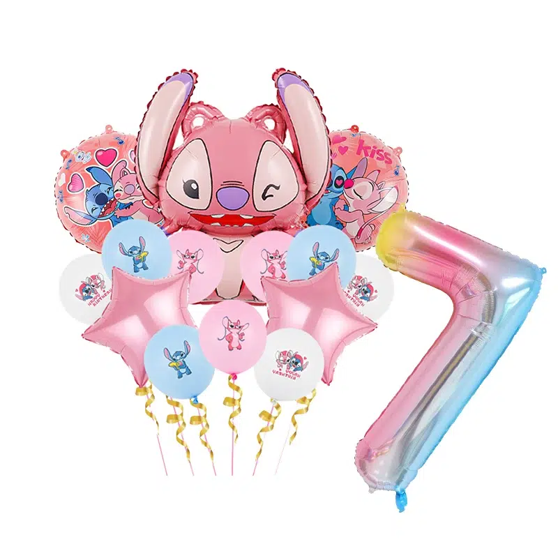 Ballon Stitch de fête en aluminium – Image 7