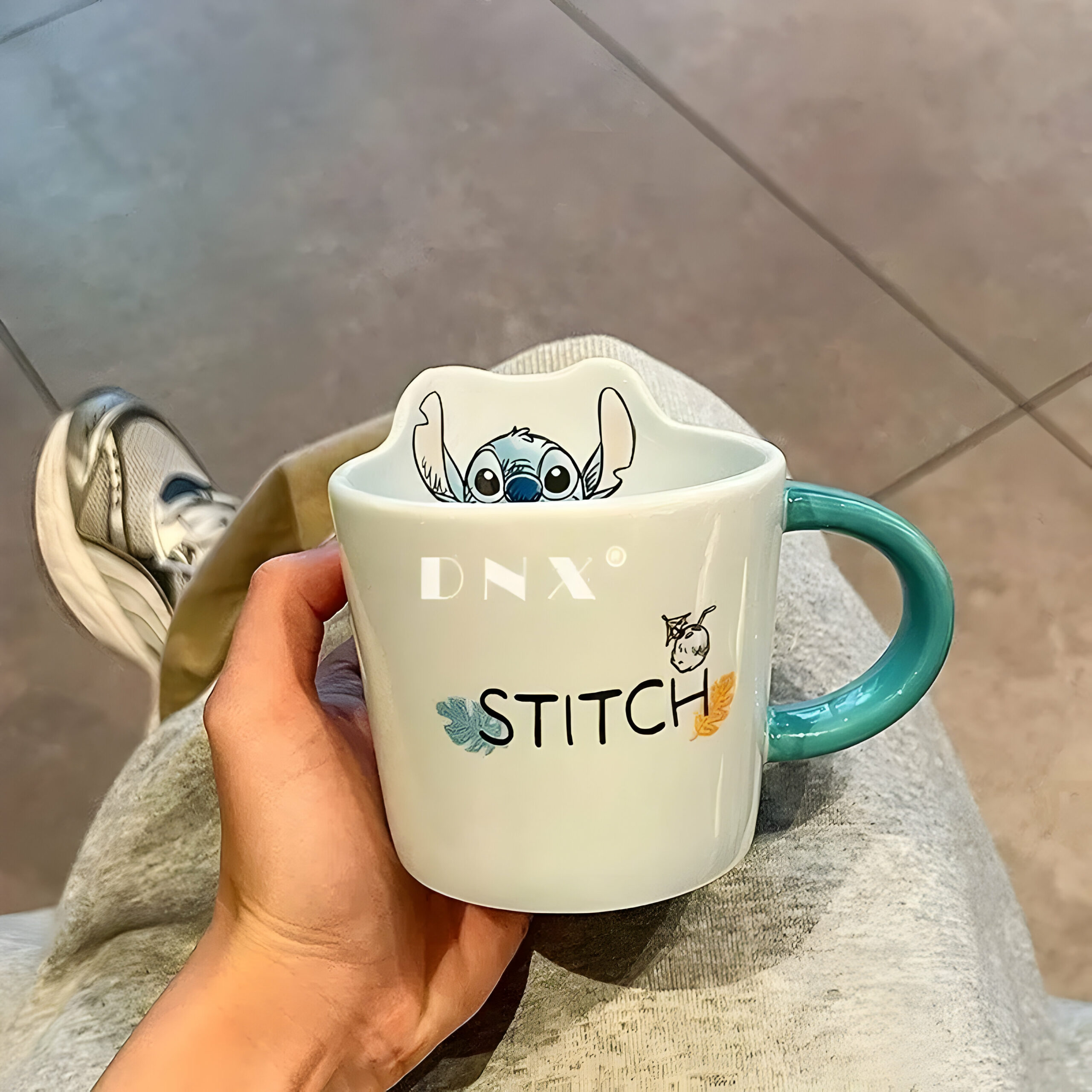 Mug Disney Stitch Ohana en céramique 500ML – Image 5