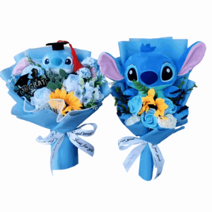 Bouquet Stitch Saint-Valentin 35-40 cm