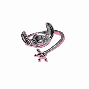 Bague Stitch ajustable en métal