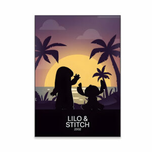 Tableau Lilo & Stitch sur canvas