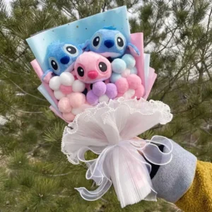 Bouquet Créatif Stitch Duo Stitch Angel pastel
