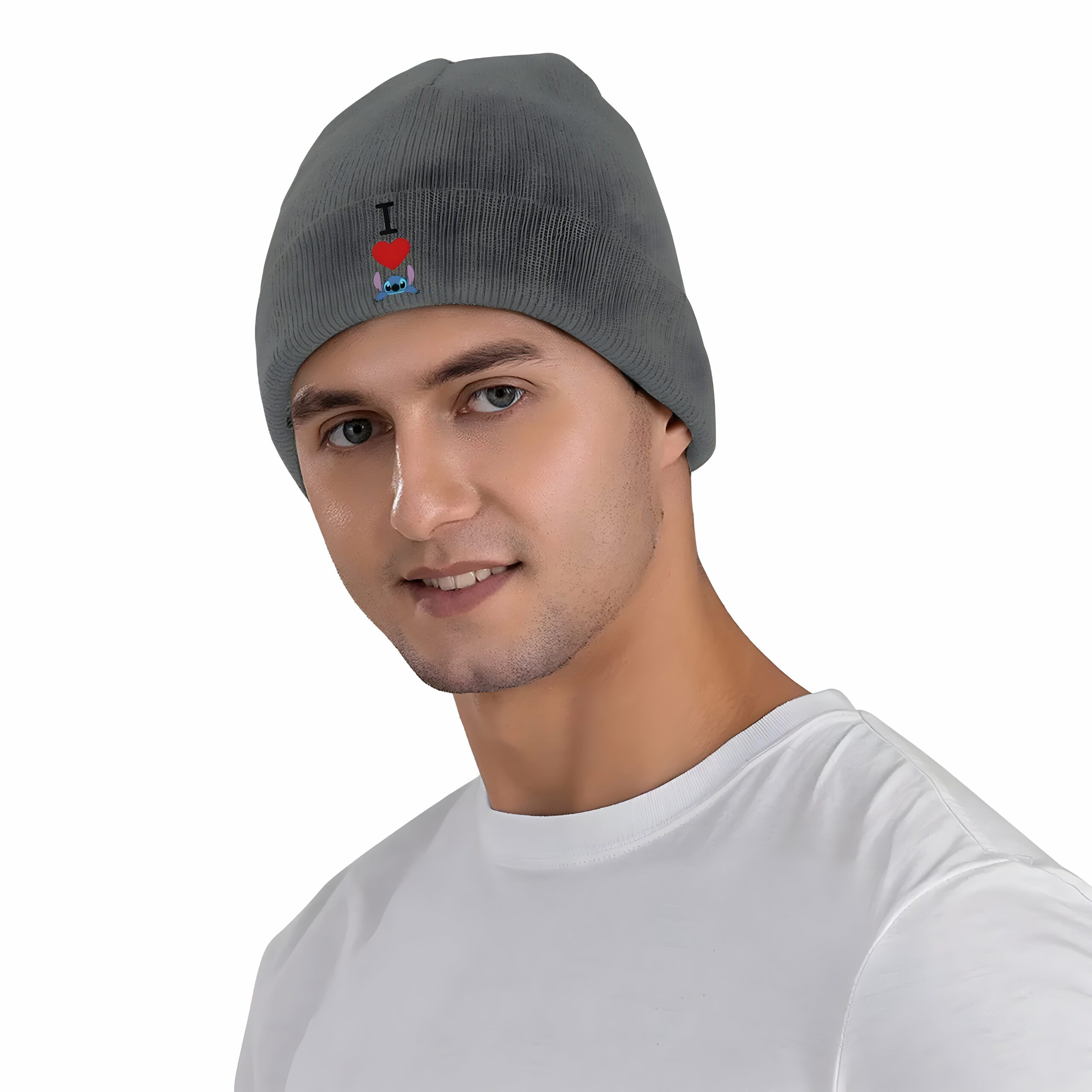 Bonnet Stitch I Love en acrylique – Image 2