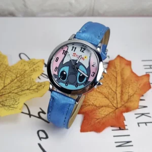 Montre Stitch Cadran Stitch bleu pour Enfant