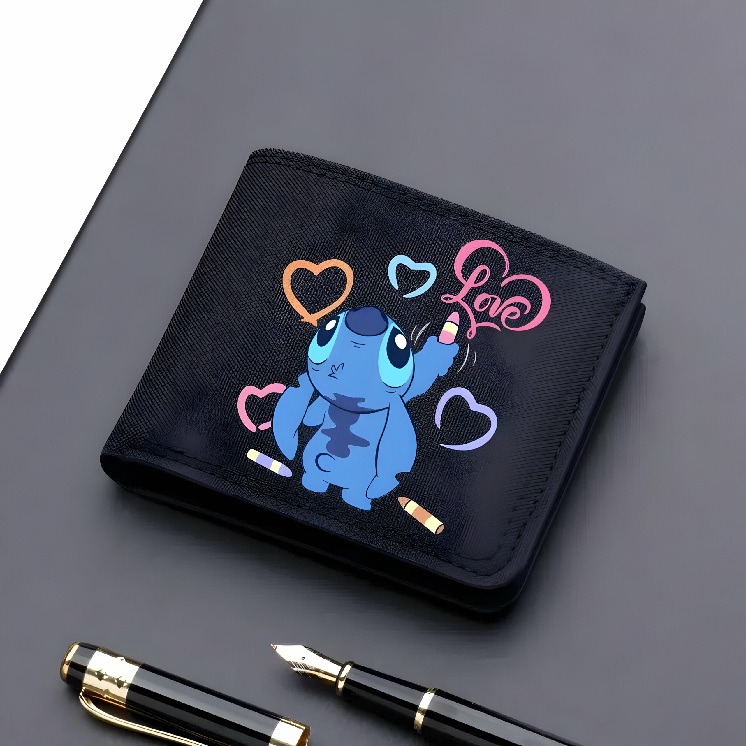 Porte-monnaie Stitch en Simili Cuir 10.8cm – Image 3