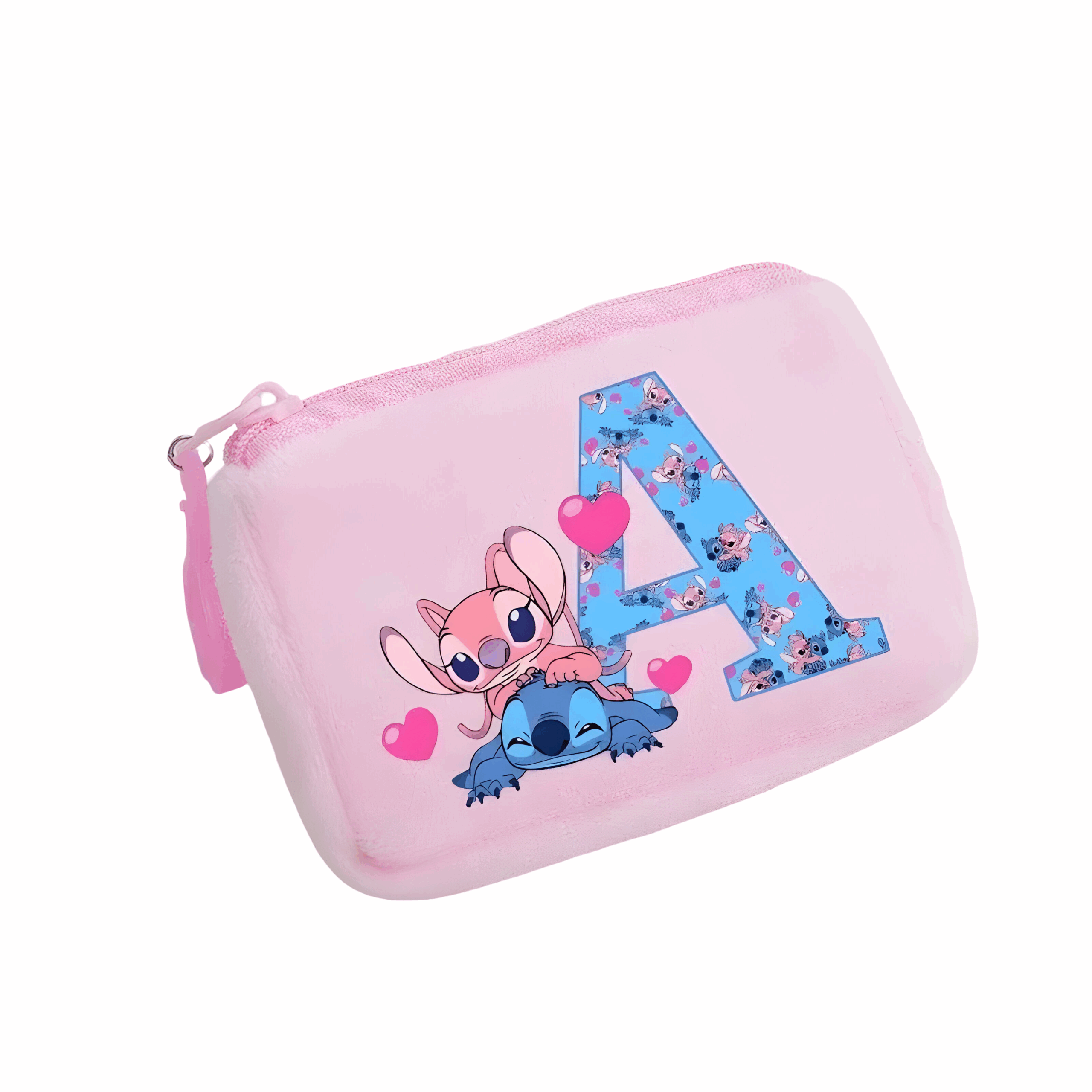 Porte monnaie Disney Stitch alphabet 10 cm