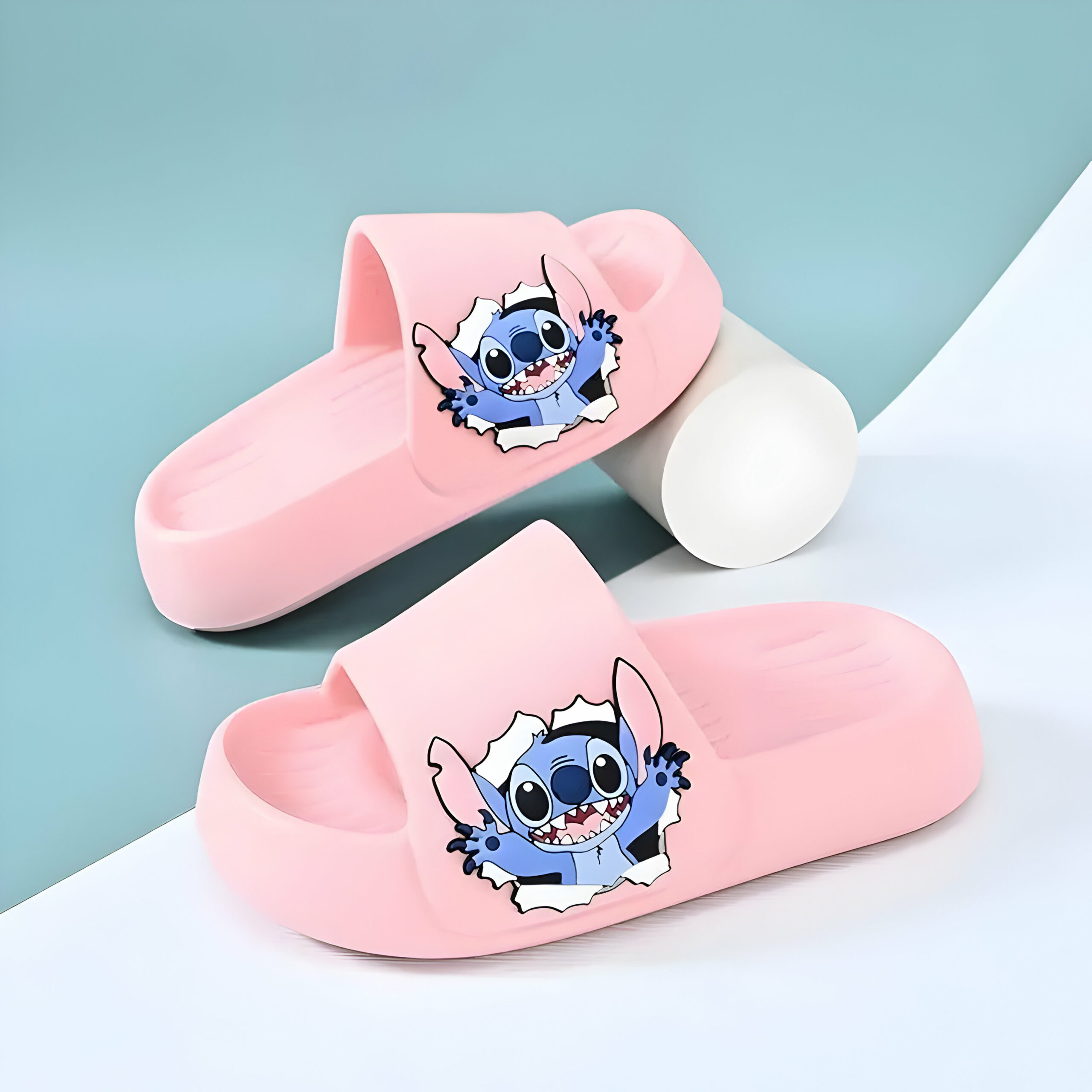 Claquettes Stitch en caoutchouc – Image 2