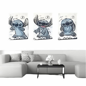 Tableau mural Stitch canvas