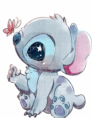 Puzzle Stitch bébé 1000 pièces en bois