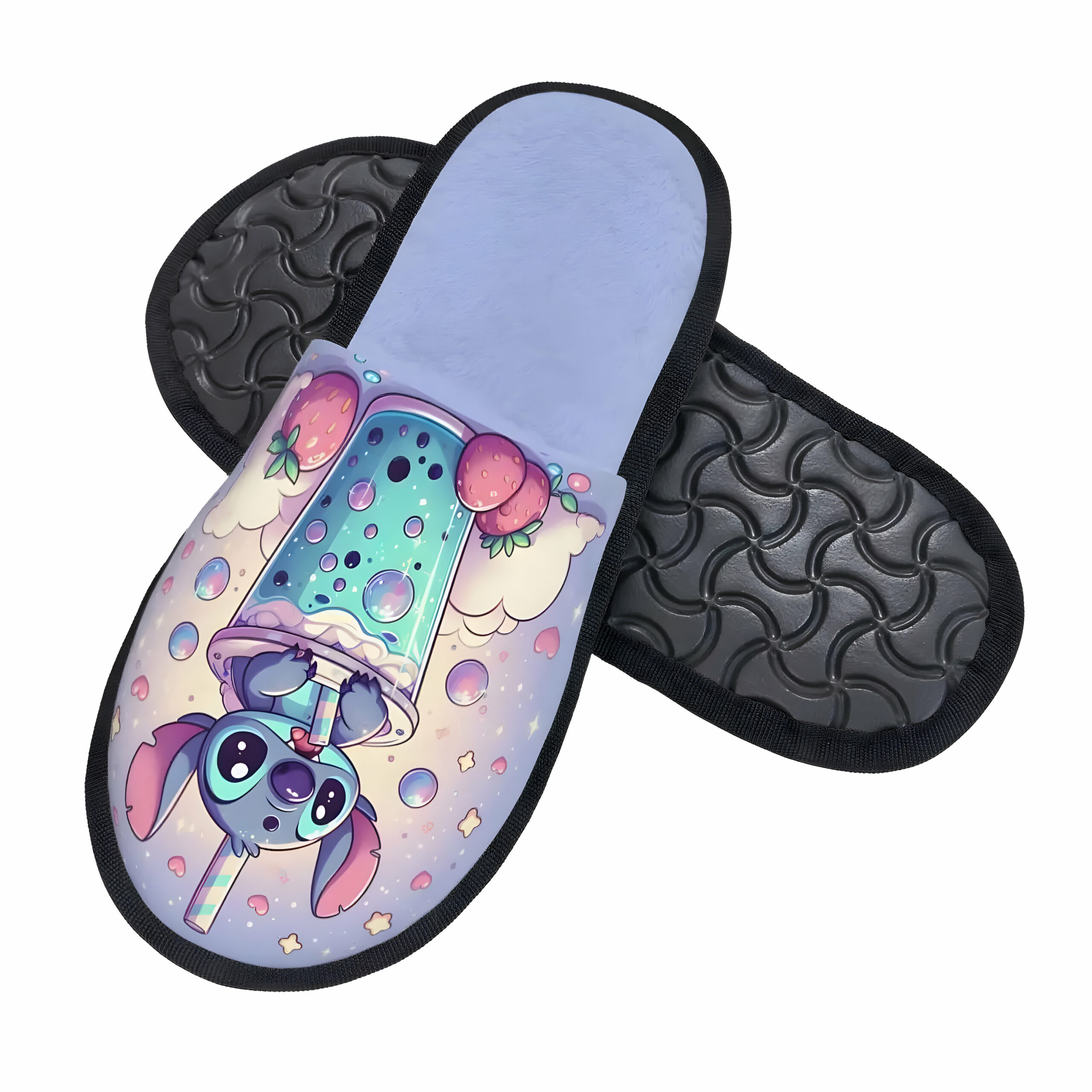 Chaussons fille Stitch en polyester et caoutchouc – Image 2