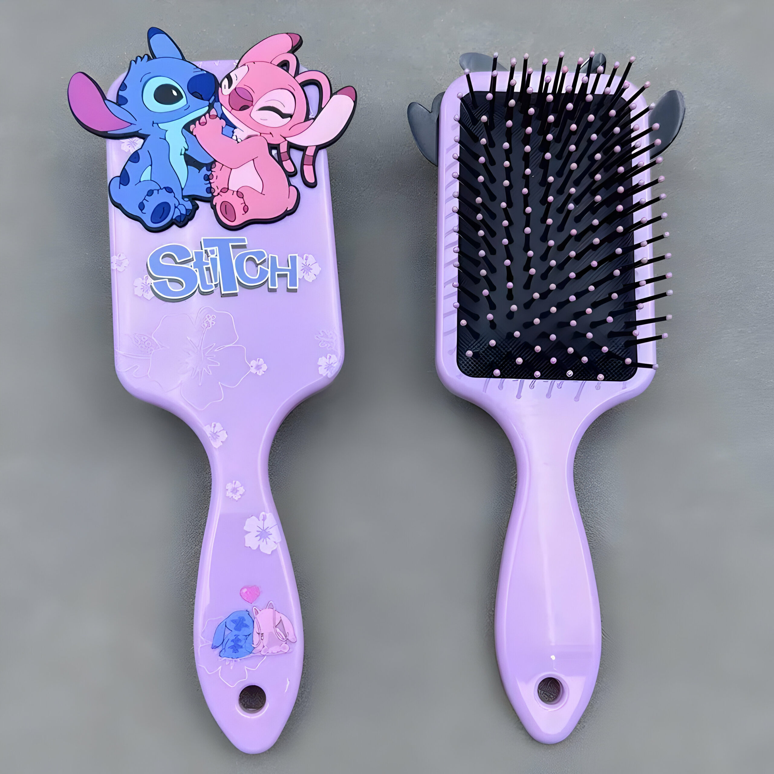 Brosse à cheveux Disney Stitch en plastique – Image 3