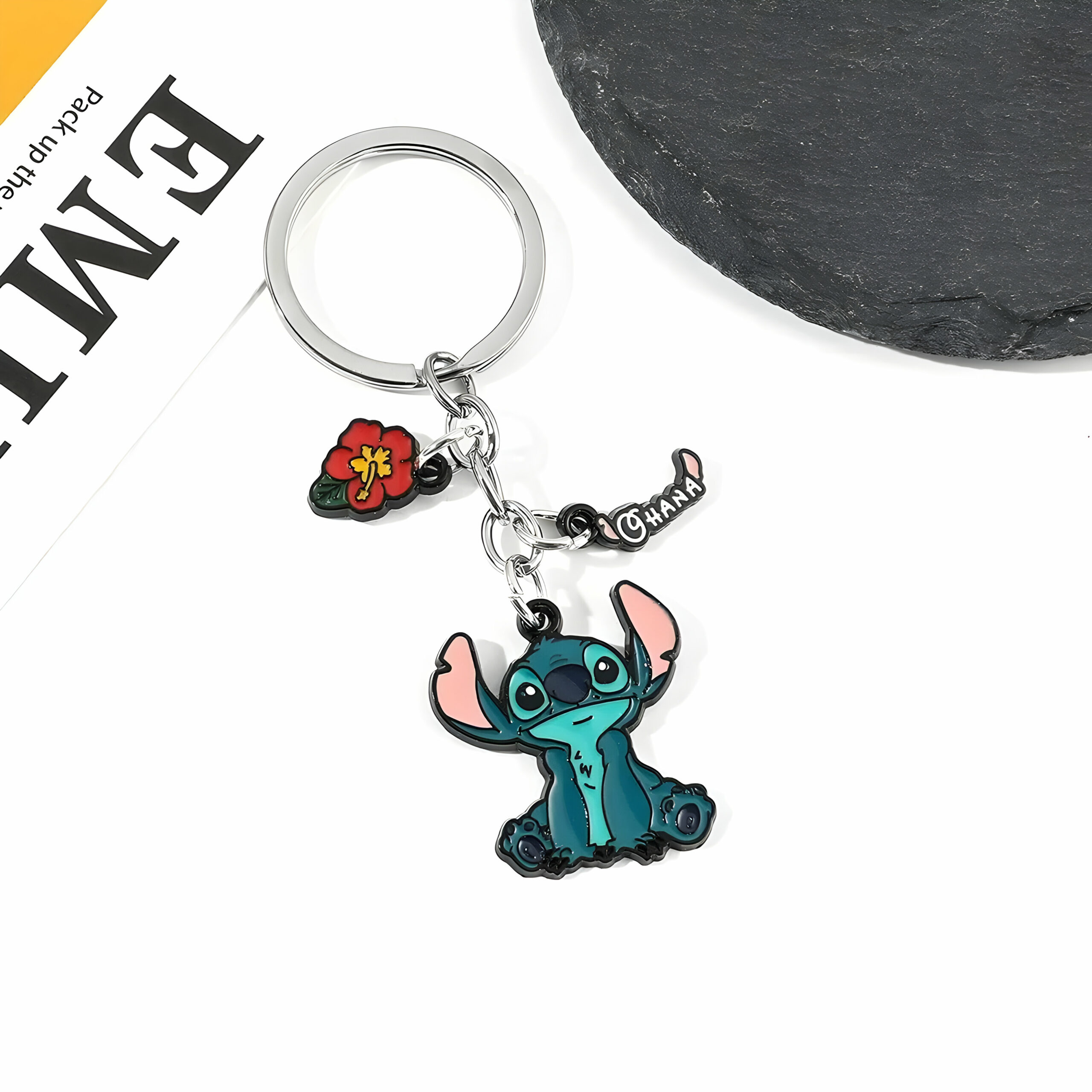Porte-clé Stitch en plastique – Image 2