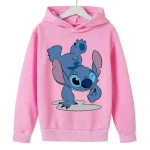 Sweat Stitch Chaude Rose pour Enfant