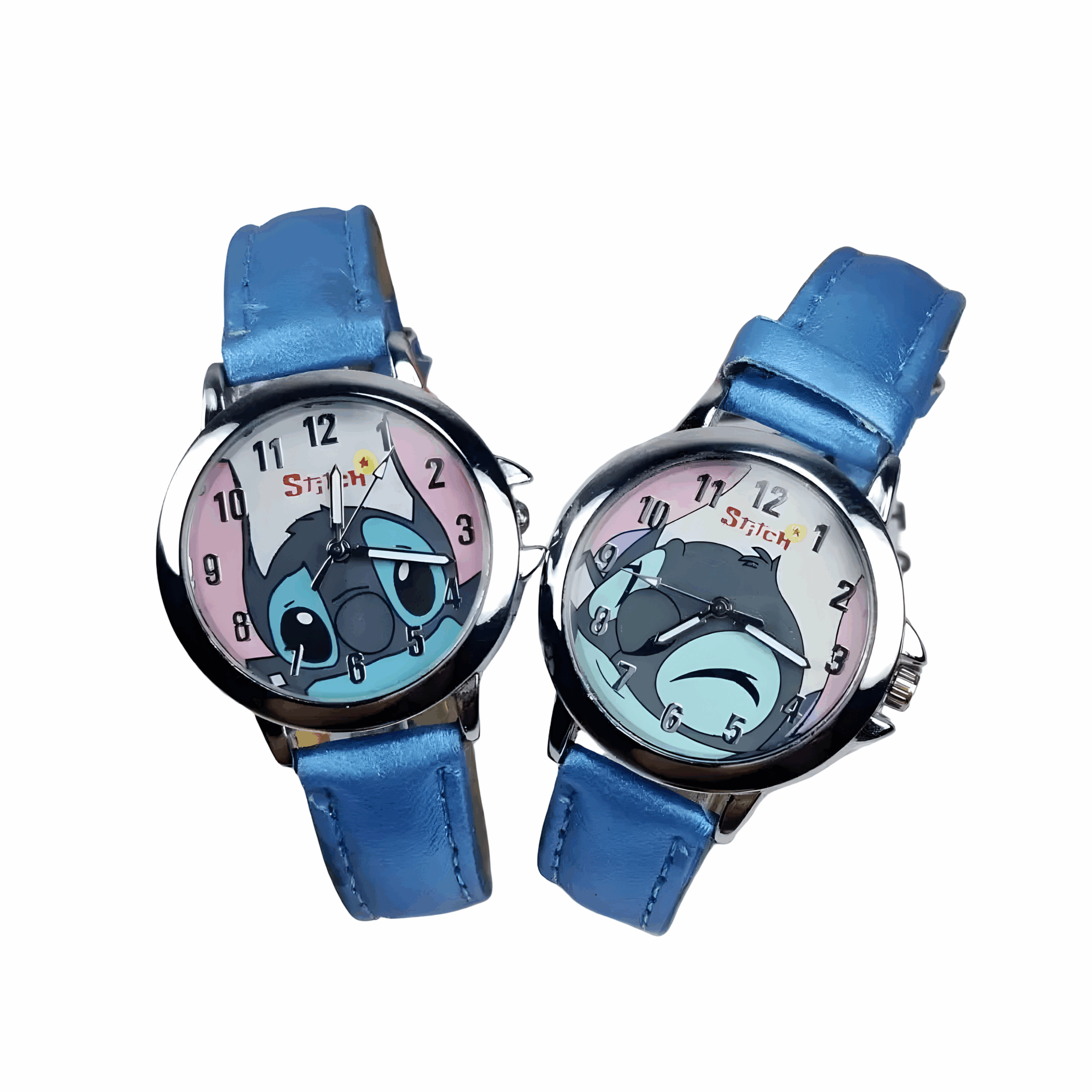 Montre enfant Stitch Lilo & Stitch, cadran rose 36mm