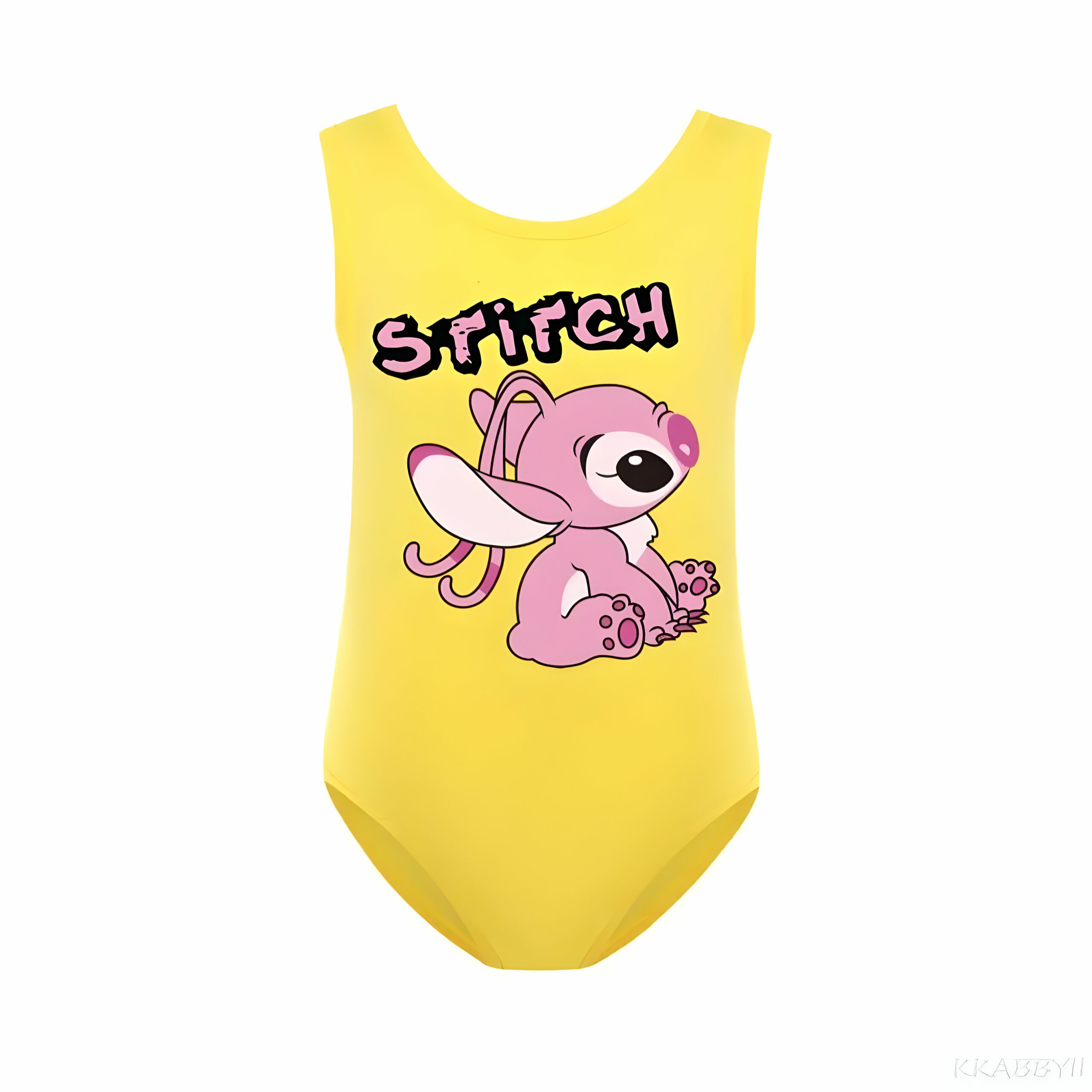 Maillot de bain une pièce Angel Stitch en polyester – Image 3