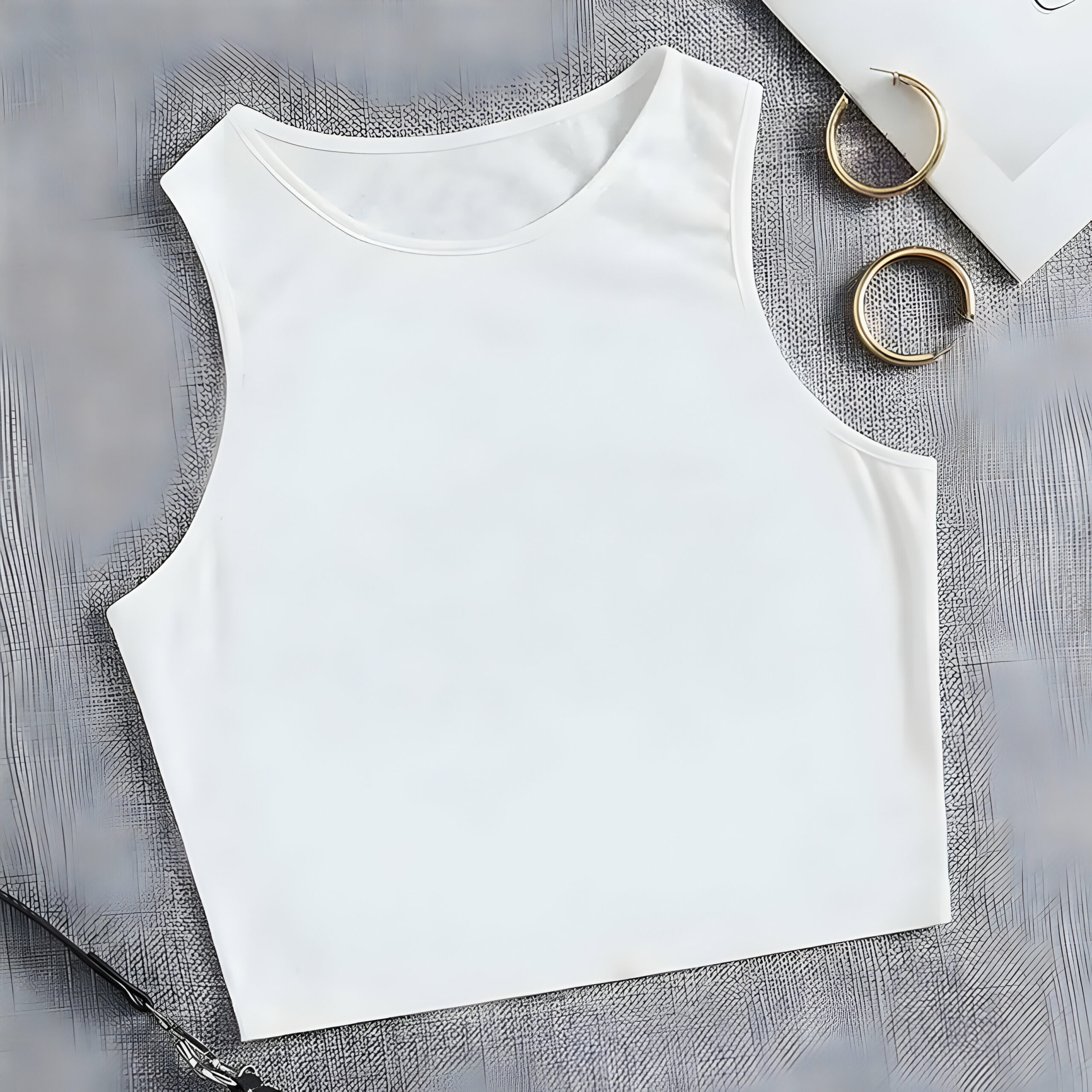 Débardeur femme Stitch en polyester, modèles A à D – Image 5