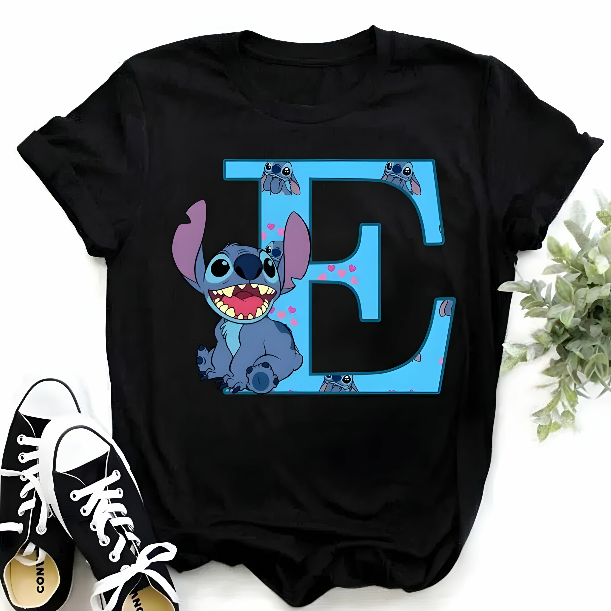 T-shirt Stitch à initiale – Image 5