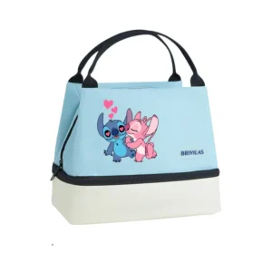 Sac à Lunch Stitch Bisou yeux coeur