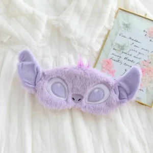 Masque Stitch en Peluche Violet