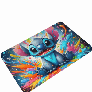 Tapis Stitch en flanelle