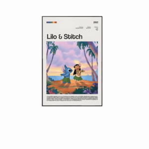 Poster Stitch sur canvas