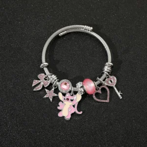 Bracelet avec Pendants Stitch et Angel Angel