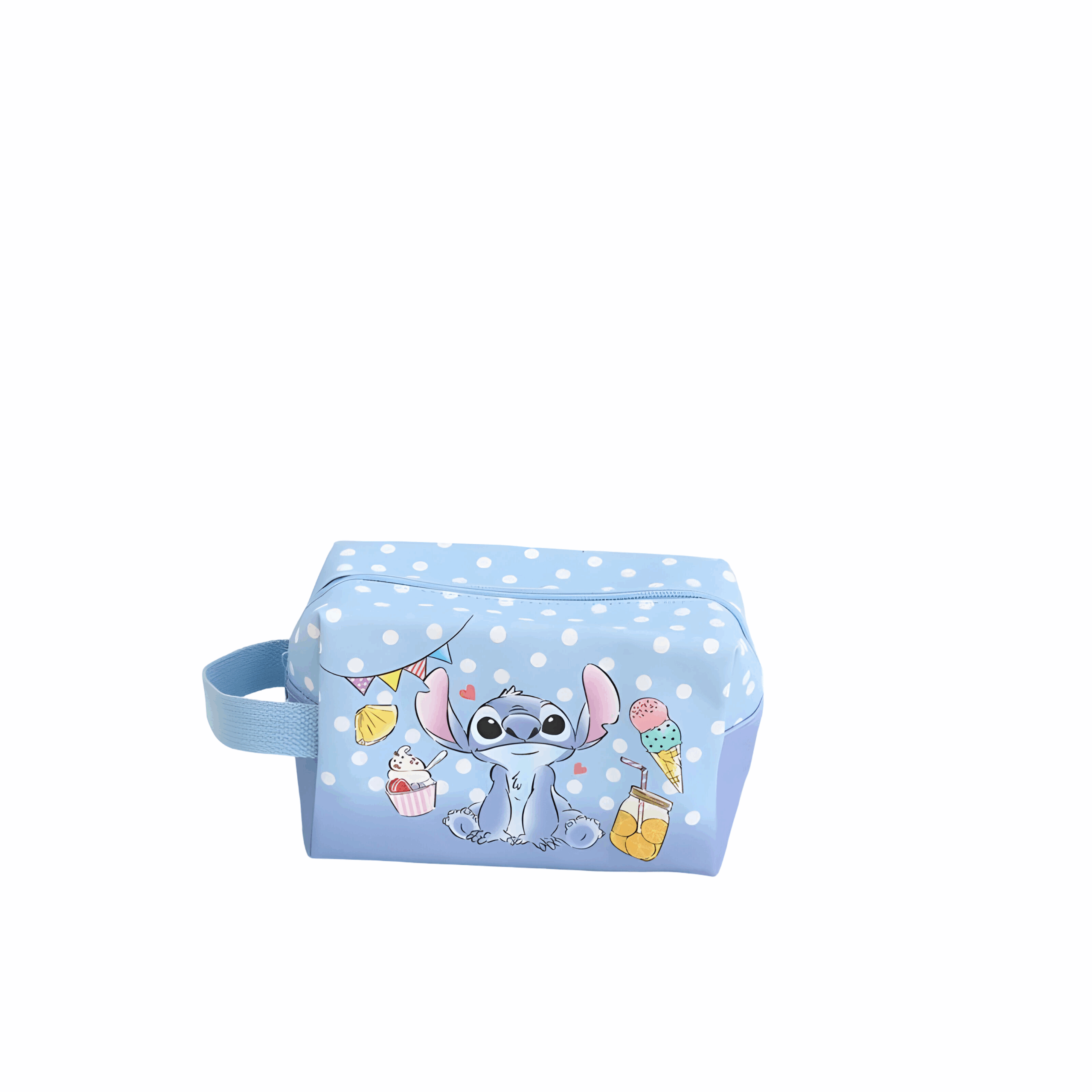 Trousse de toilette Stitch en Simili Cuir 21x12x10cm