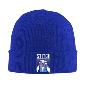 Bonnet Motif Stitch Bleu