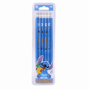 Pack de 12 crayons Stitch