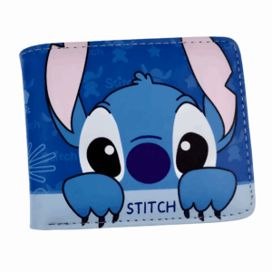Porte-monnaie Stitch en simili cuir