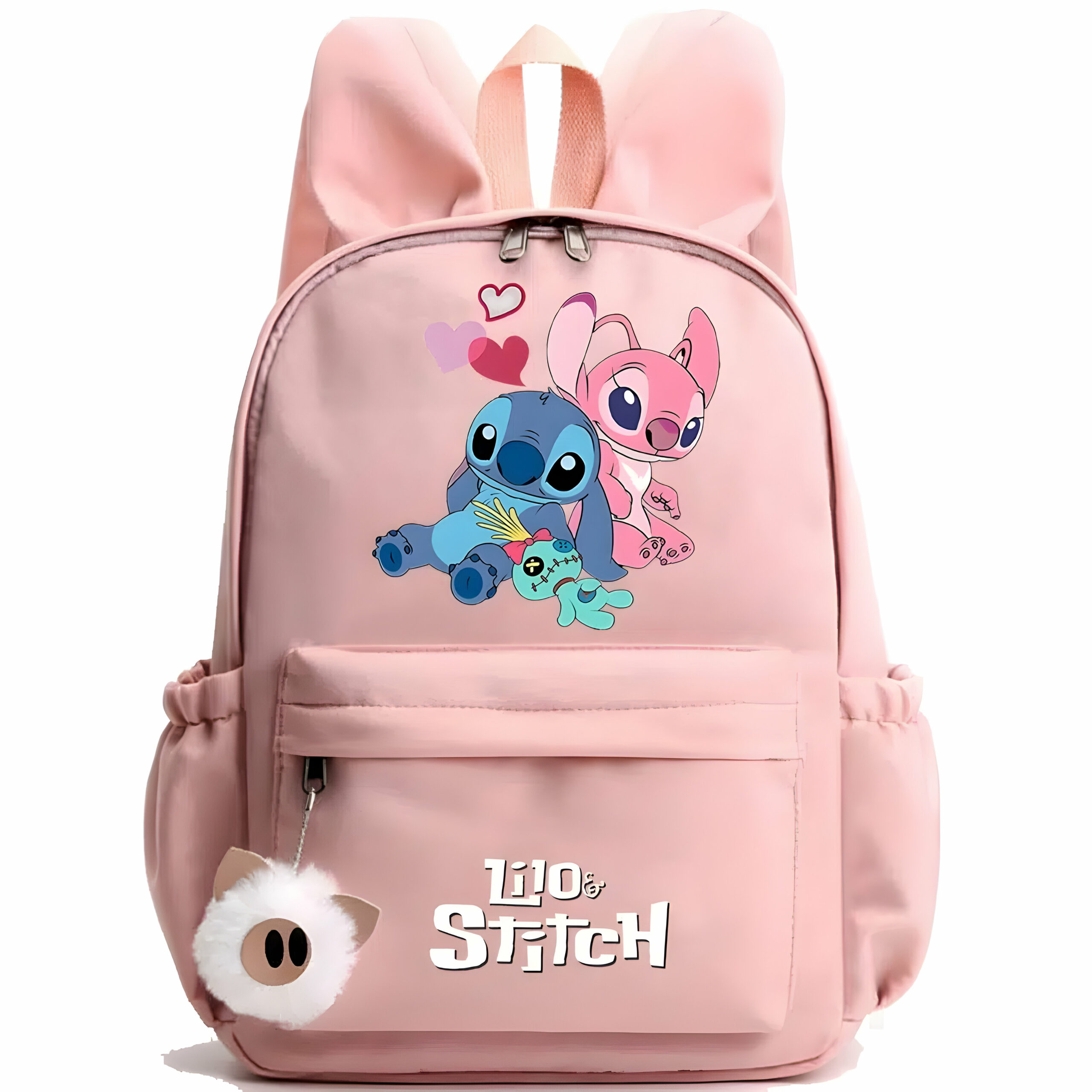 Sac Lilo & Stitch Stitch et Angel en nylon 38x28x11cm – Image 3