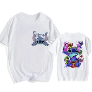 T shirt Stitch Basique multicolore entouré