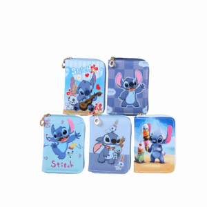 Porte-monnaie Disney Stitch 10cm en Simili Cuir