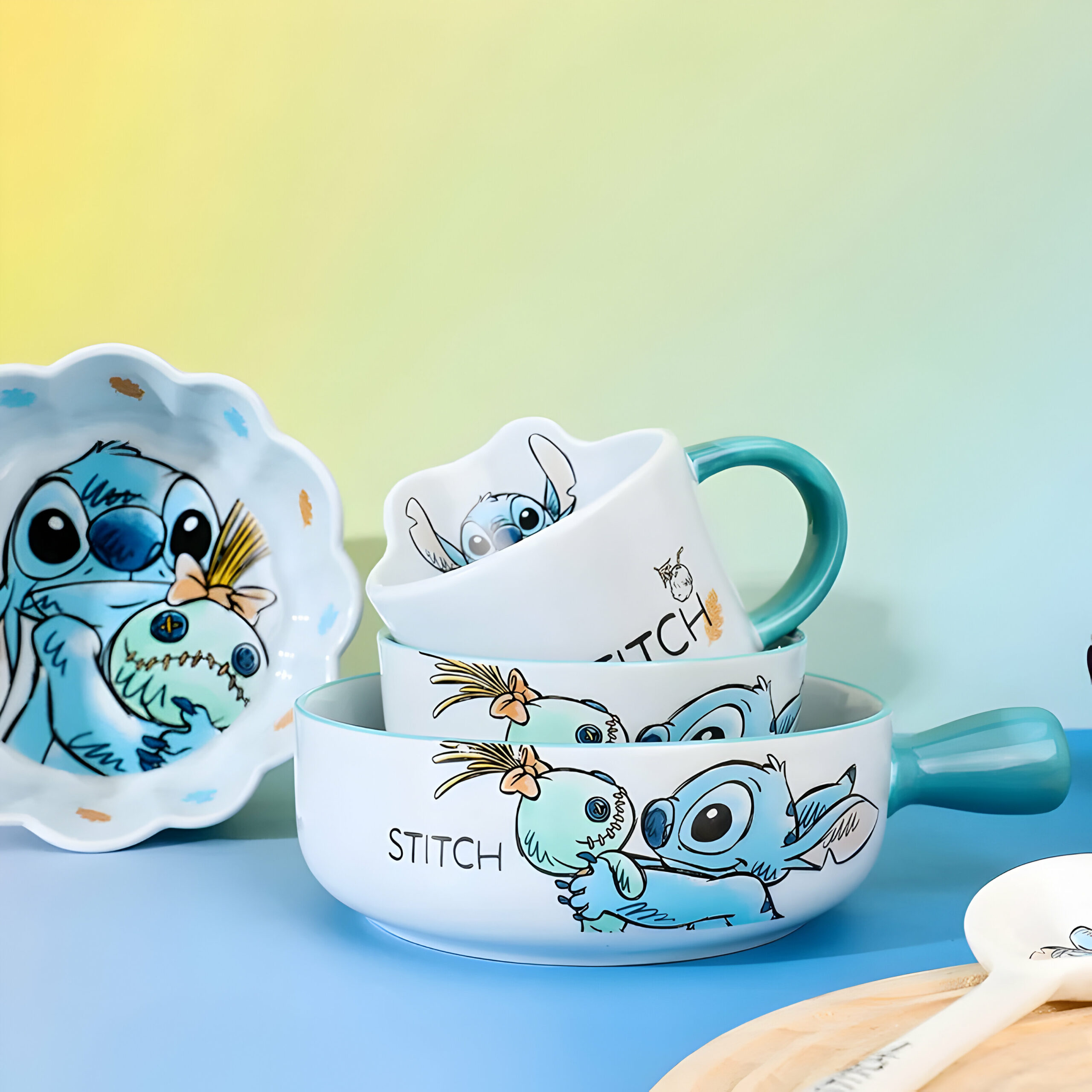 Ensemble de bols Stitch 6 pièces – Image 4