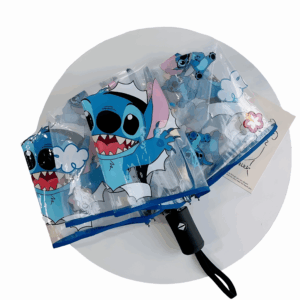 Parapluie transparent pliant Stitch