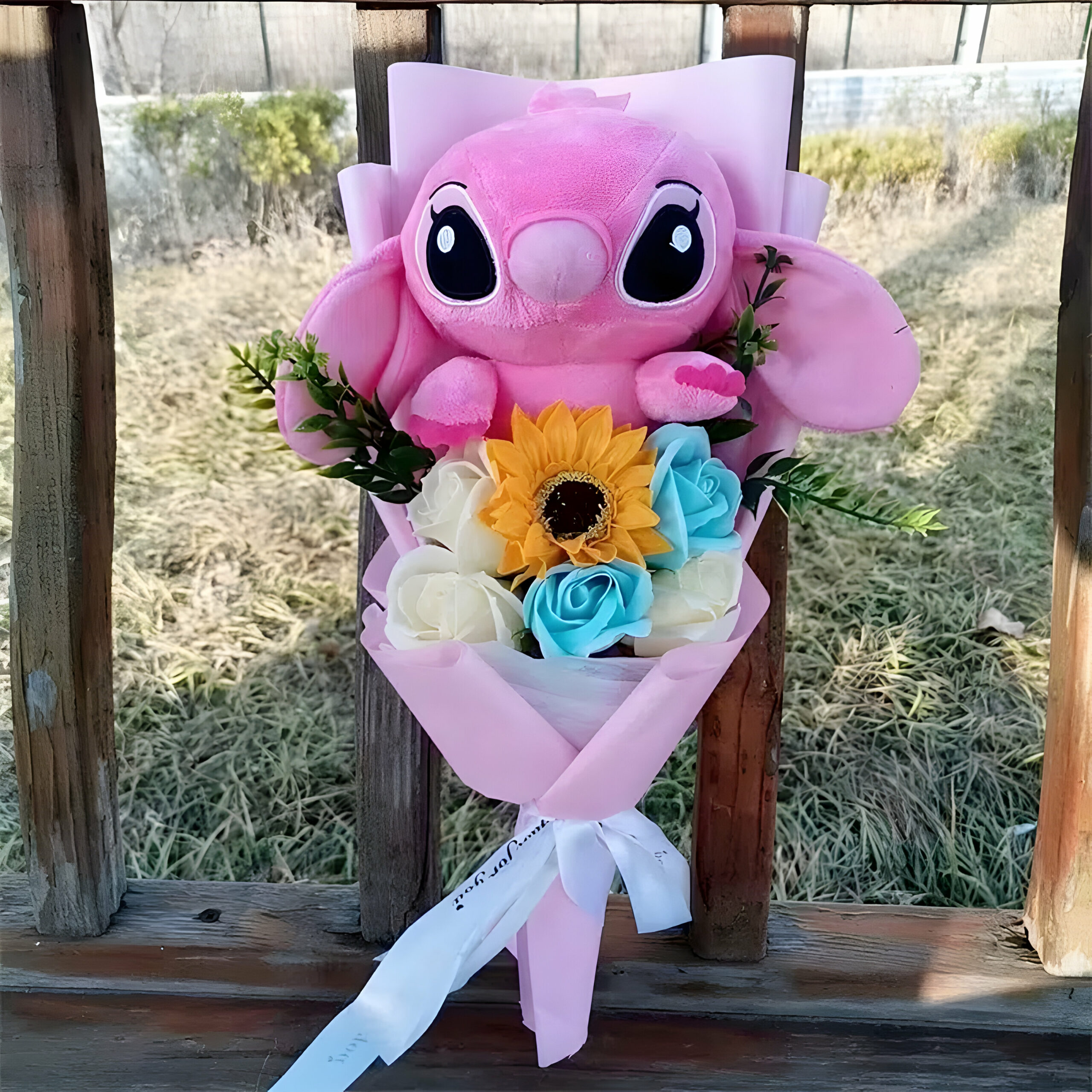 Bouquet Stitch Saint-Valentin 35-40 cm – Image 4