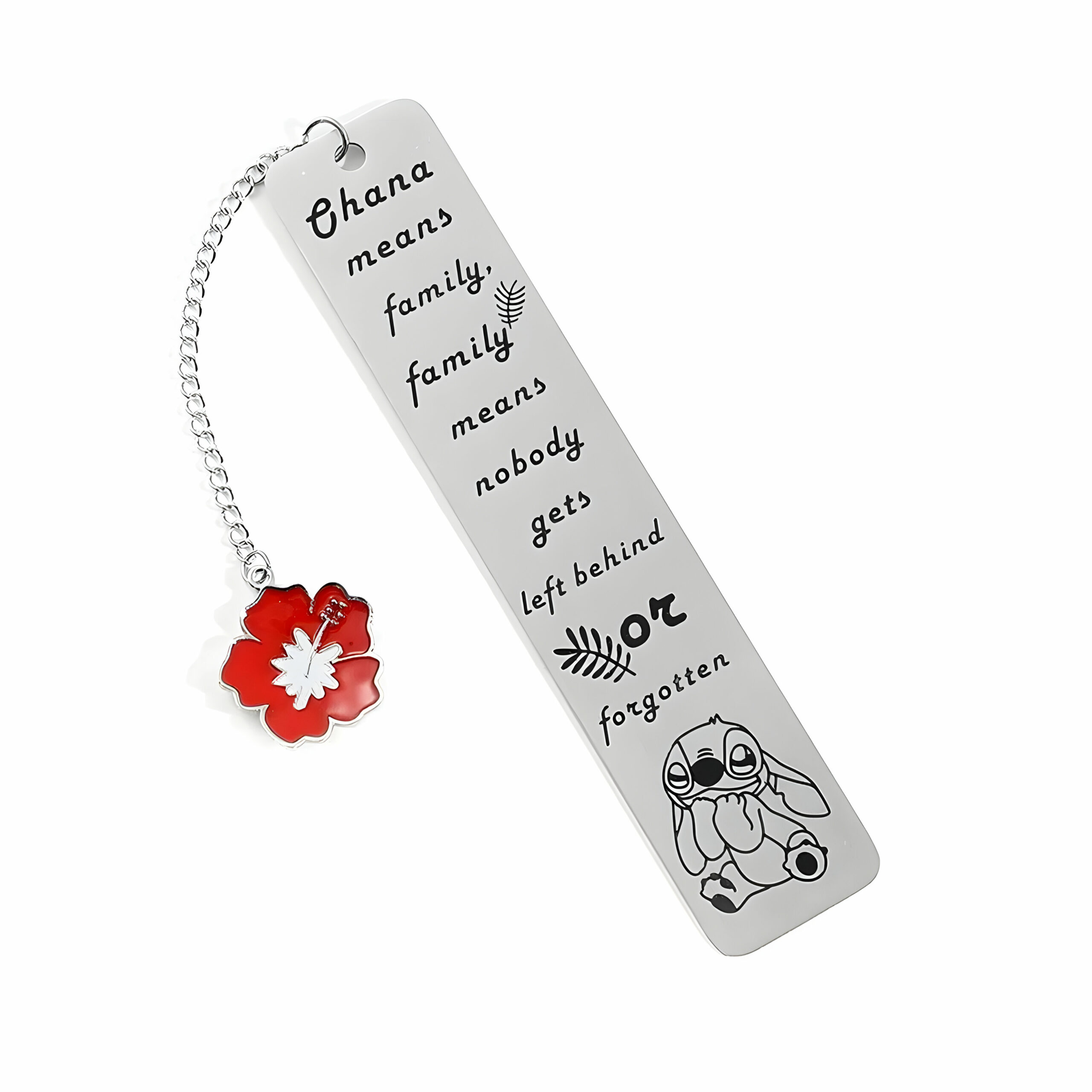 Marque-page en métal Stitch Ohana – Image 7