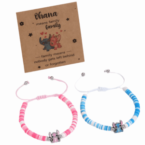 Bracelet Stitch et Angel ajustable