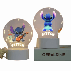 Lampe Stitch en acrylique