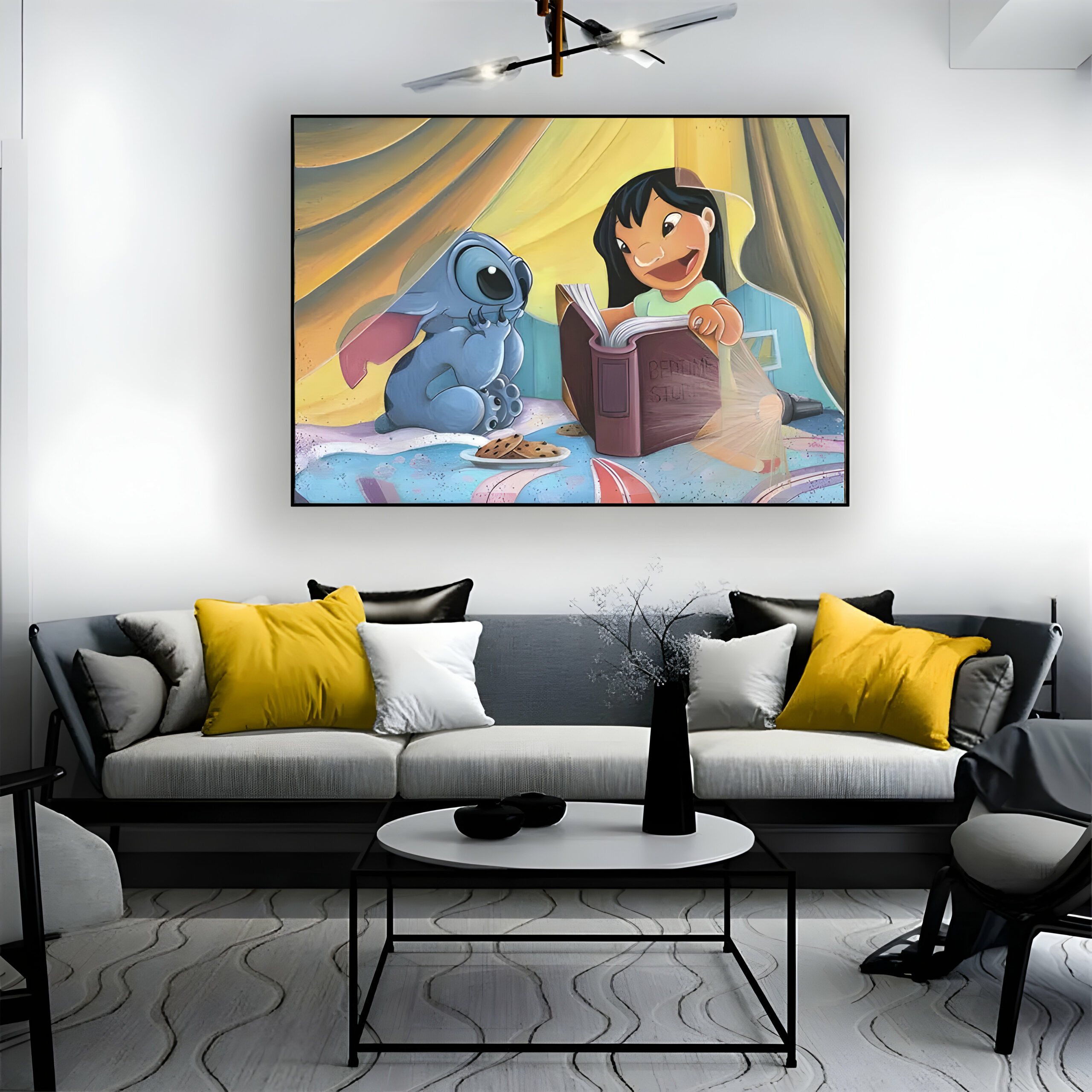 Tableau décoratif Stitch sur canvas – Image 3