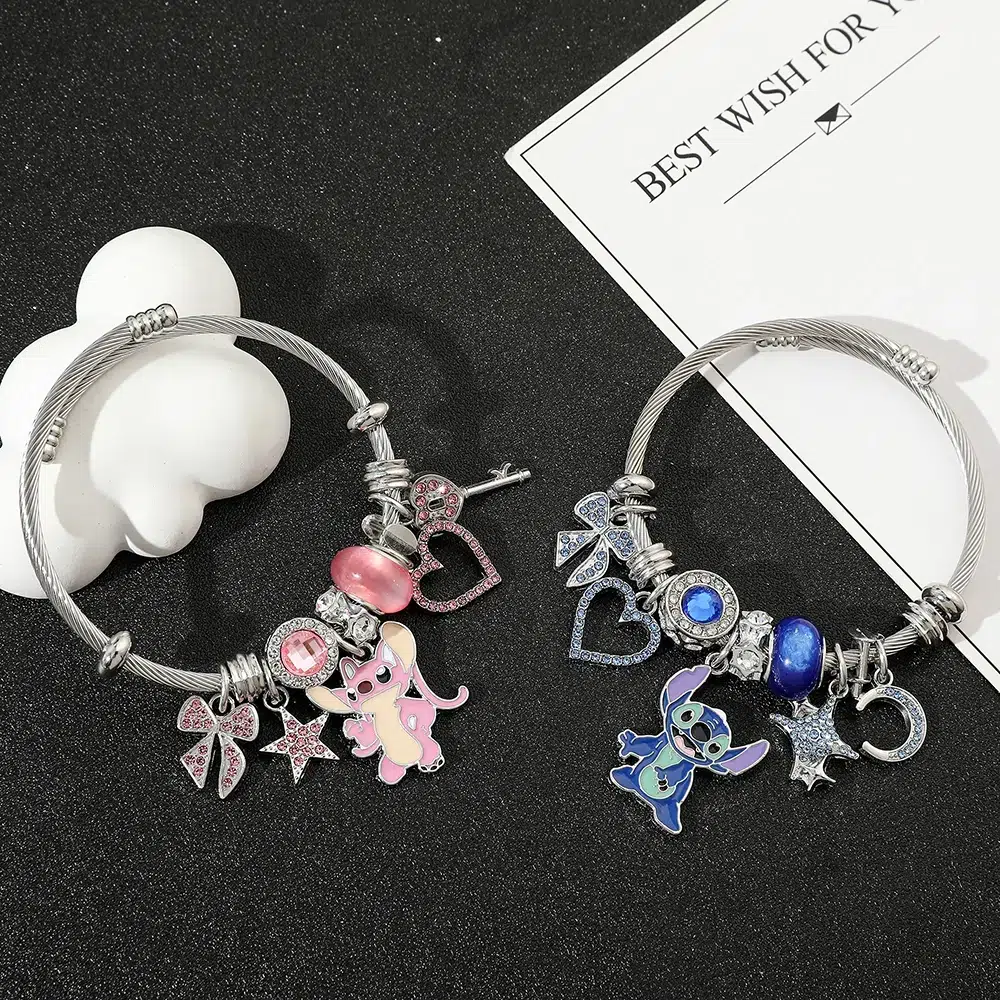 Bracelet Stitch et Angel à pendants – Image 3