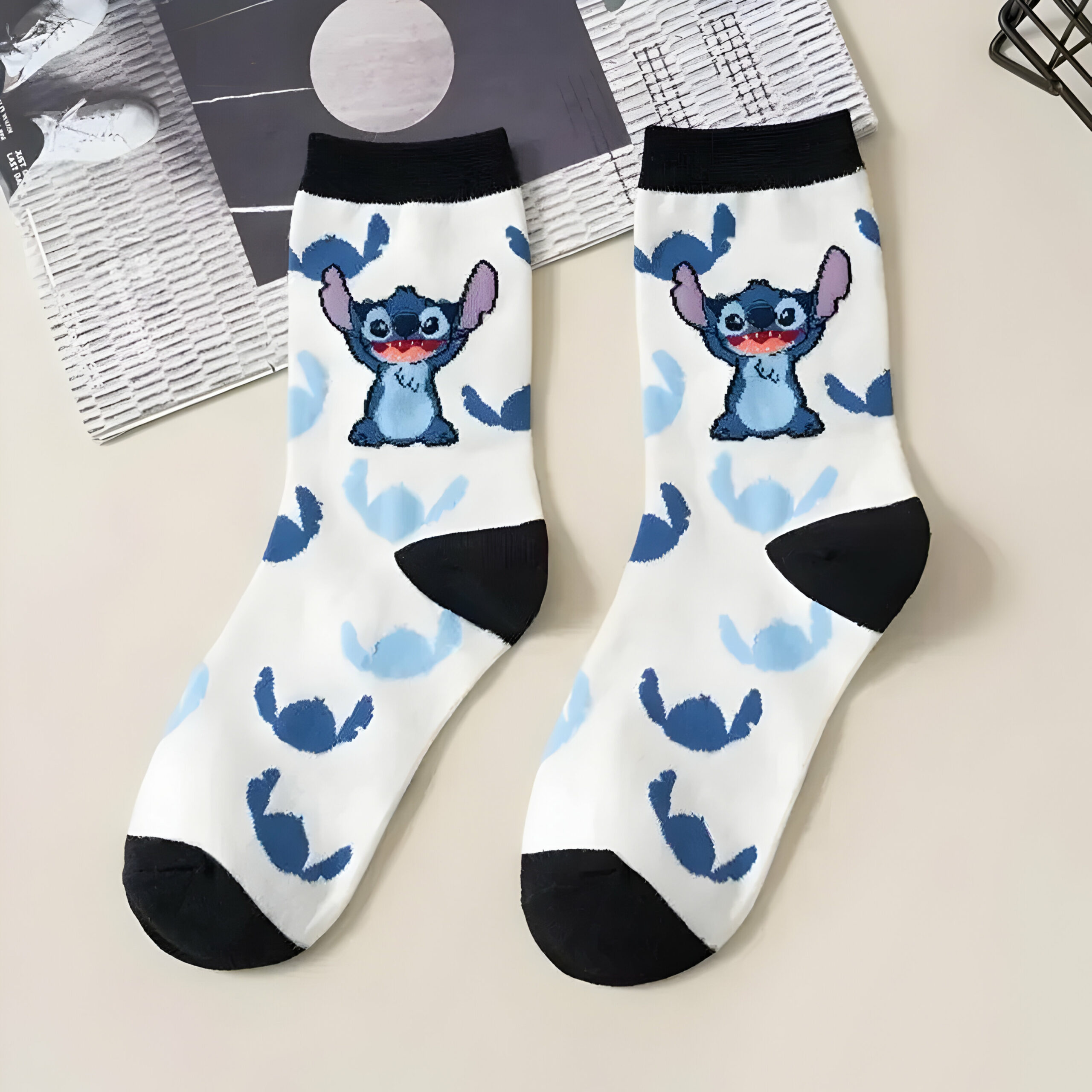 Chaussettes Stitch lot de 5 paires, taille 36-45 – Image 6
