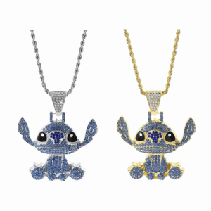 Collier Stitch pendentif
