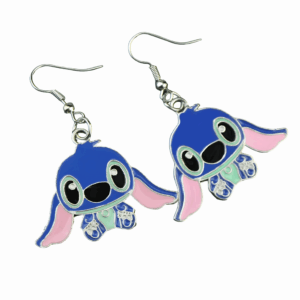 Boucles d'oreilles pendantes Stitch