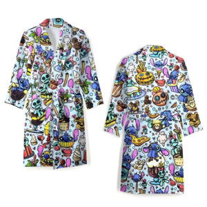 Peignoir Stitch Pop Art
