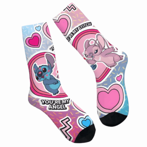 Chaussettes Stitch et Angel